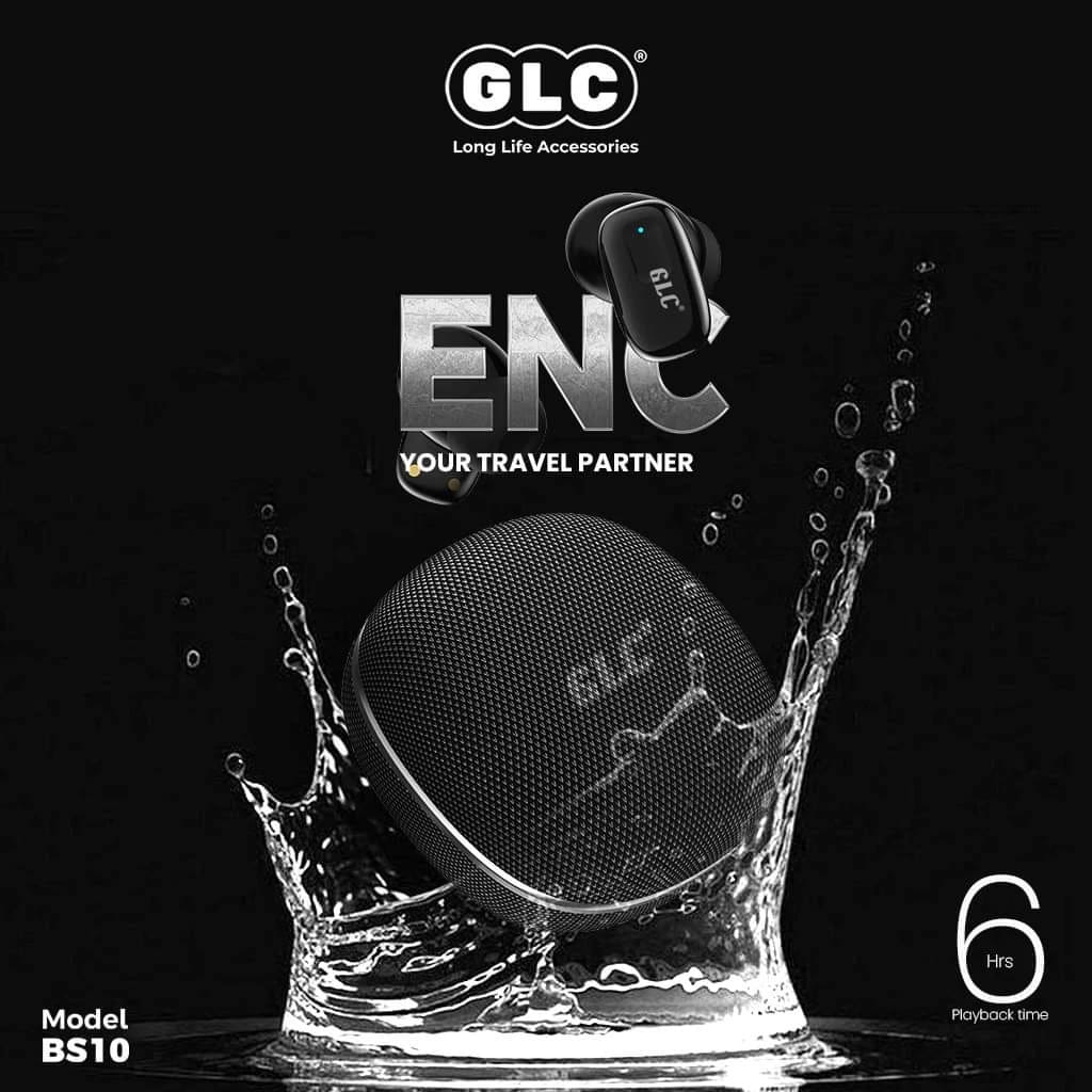 GLC BS10 ENC True Wireless Earbuds – 6 Hours Playback | Deep Bass | Touch Control